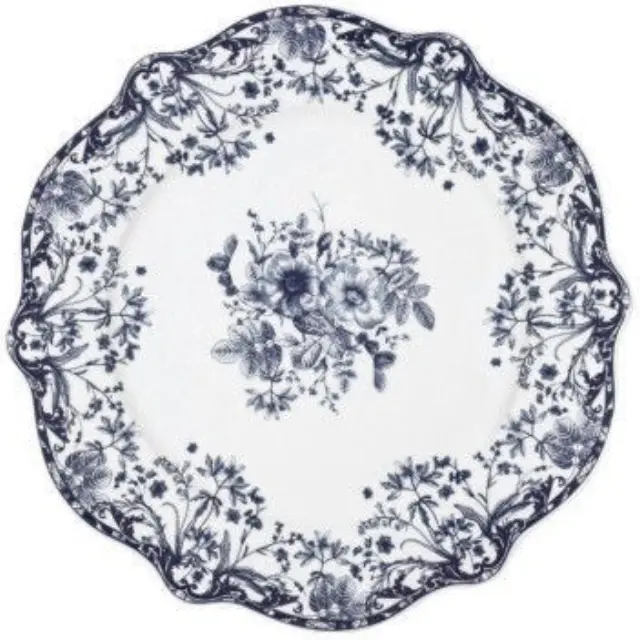 Estia Reverie Πιάτο Ρηχό Μπλε με Διάμετρο 19cm 3