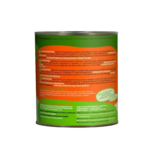 Lucky Lou LifeStage Adult Βοδινό & Αγριογούρουνο (με Κολοκύθα) 800gr 3