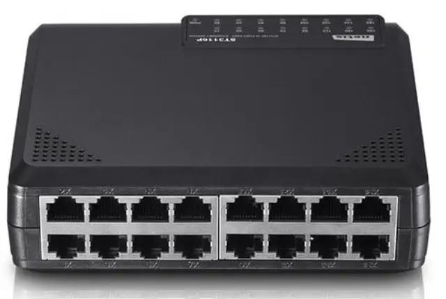 ETHERNET SWITCH 16 PORT ST3116P 10/100Mbps STONET 513867091