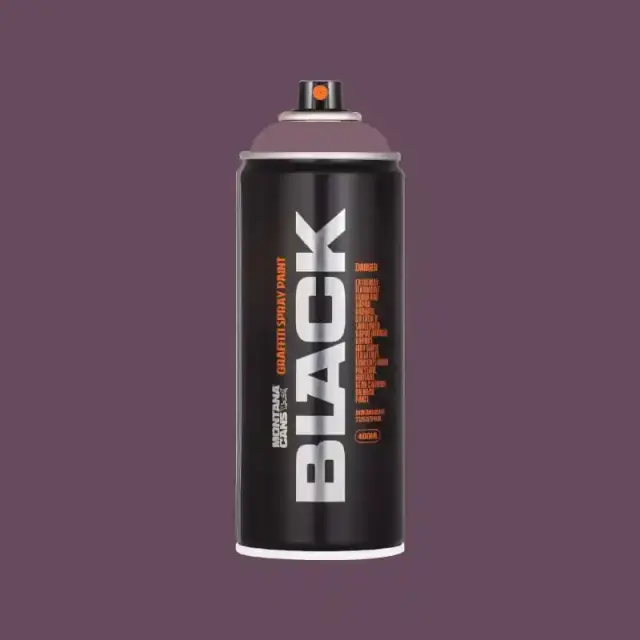 Montana Black Spray Paint 400ml BLK-4250 Liver
