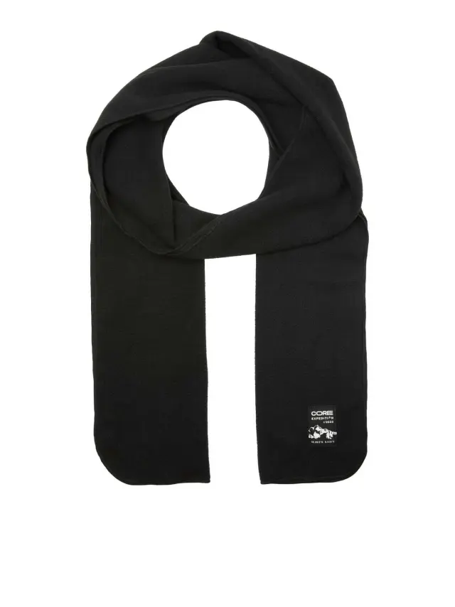 JACSPACE FLEECE SCARF Black - ONE SIZE