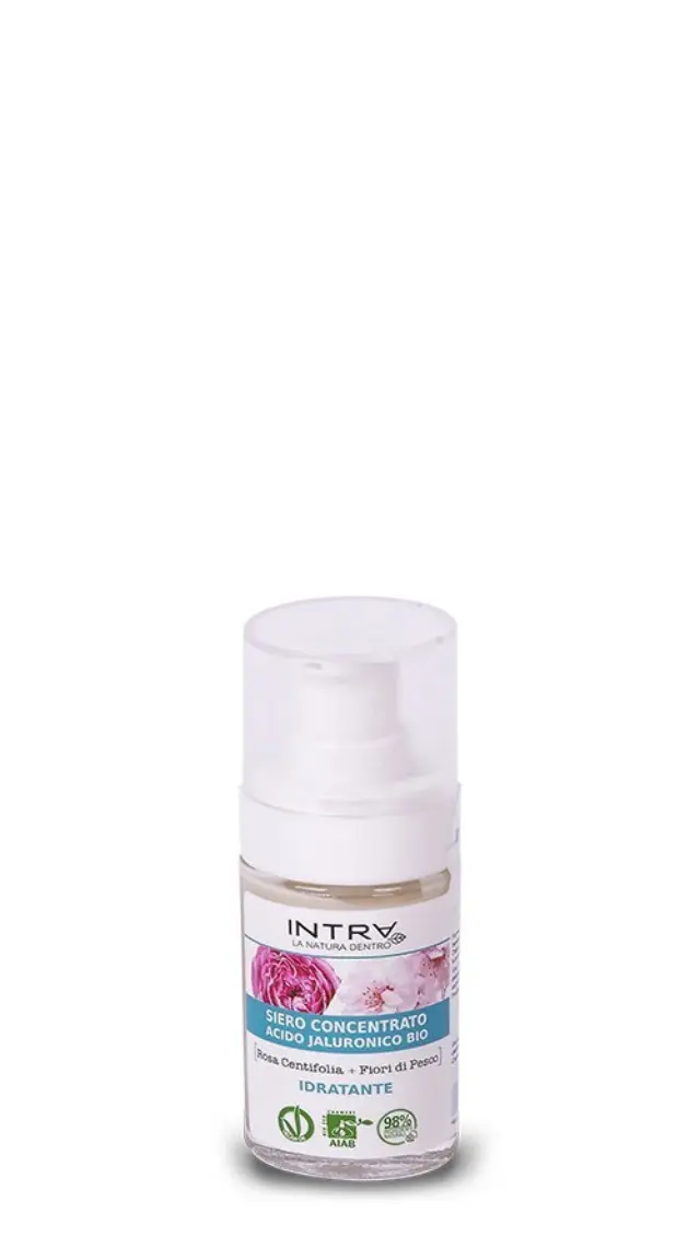 Intra Hyaluronic Acid Serum Moisturizing Centifolia Rose & Peach Flowers Συμπυκνωμένος Ορός Υαλουρονικού Οξέος, 30ml