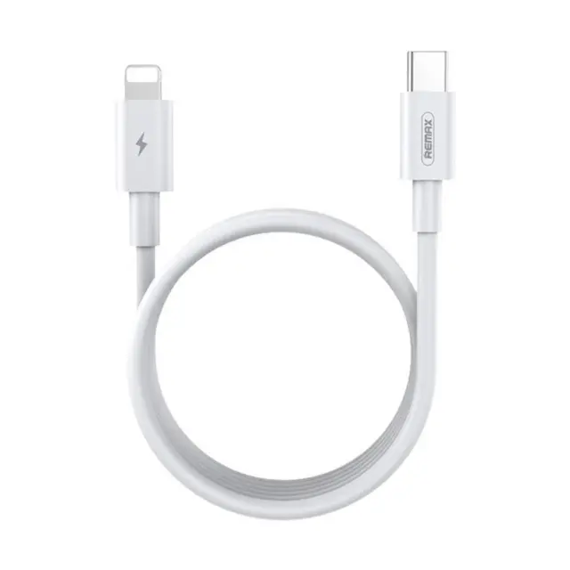Καλώδιο EMAX RC-183 I Type C 2M Lightning - Λευκό
