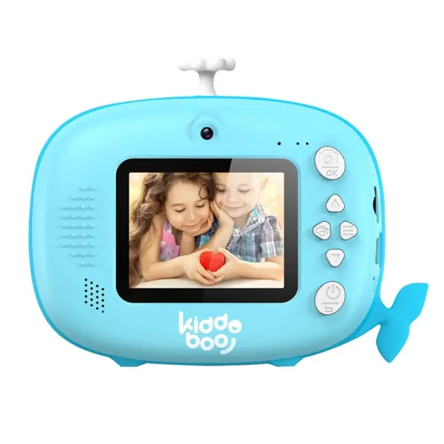 Φωτογραφική Μηχανή FotoFun 2 Whale Blue (3+ ετών) - Kiddoboo 2