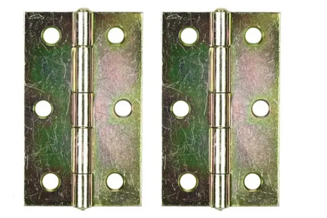 Door hinge 63.5 x 40 mm 2 pieces