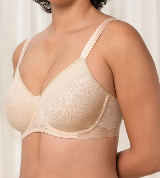 Triumph Σουτιέν Airy Sensation W01 Minimizer Μπεζ Ανοιχτό 3