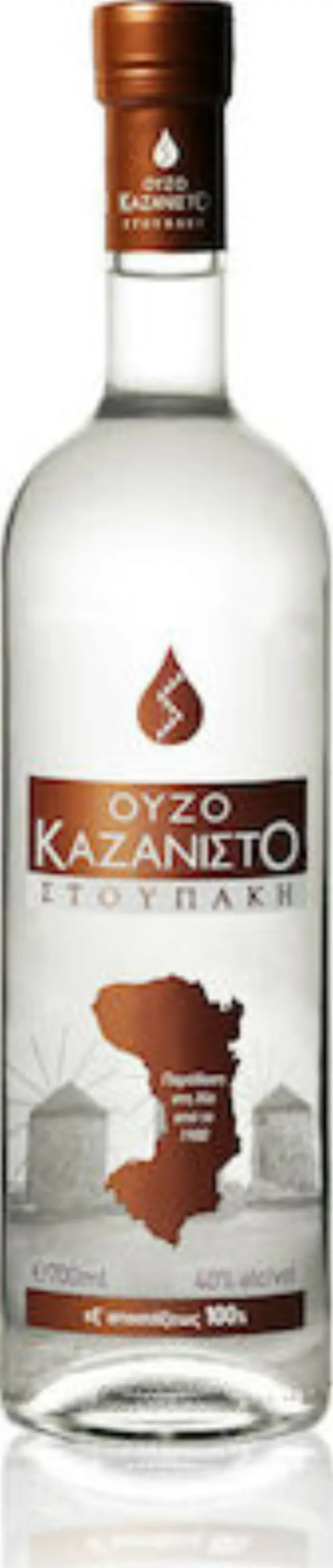 ΟΥΖΟ ΚΑΖΑΝΙΣΤΟ ΣΤΟΥΠΑΚΗ 700ML