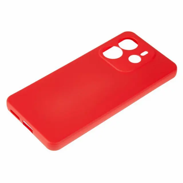 Θήκη Σιλικόνης για Xiaomi Redmi Note 14 4G- Red OEM 3
