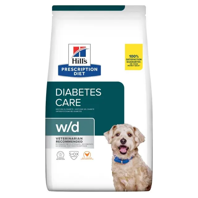 Hill s Prescription Diet w/d Diabetes Care Για Σκύλους Με Κοτόπουλο 1.5kg