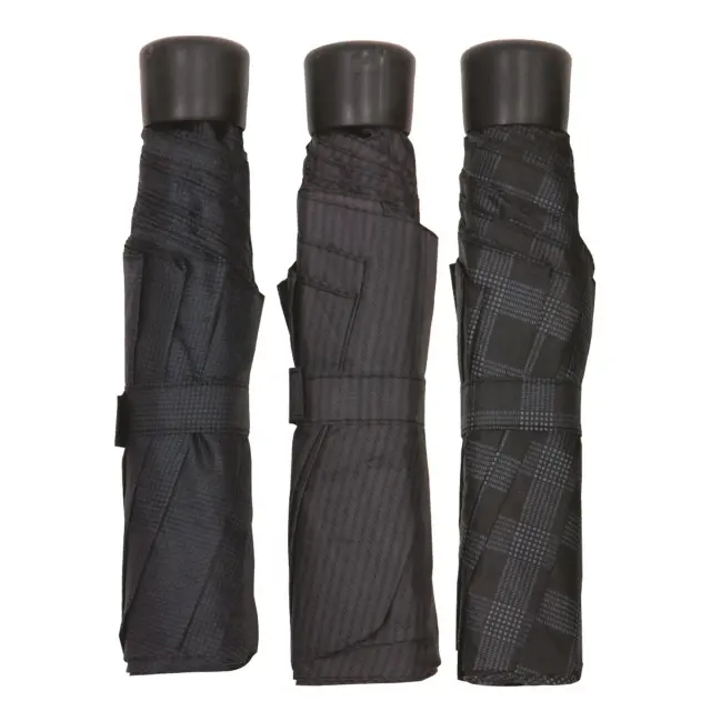 Ομπρέλα Unisex Mini 3 Σχέδια Σπαστή Χειροκίνητη 53cm