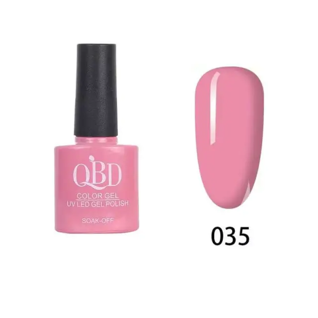 QBD Ημιμόνιμο βερνίκι color Gel Uv/Led Gel Polish 035