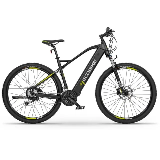 ECOBIKE SX5 ΗΛΕΚΤΡΙΚΟ ΠΟΔΗΛΑΤΟ MTB 29'' 27sp BLACK 13AH 2022