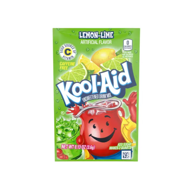 Kraft Kool-Aid Drink Mix Powder Lemon Lime 3.6gr