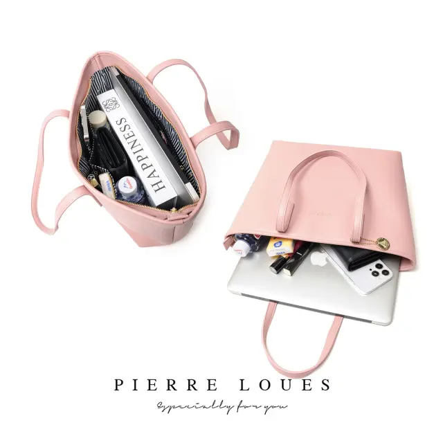 Γυναικεία Τσάντα Ώμου Shopper Pierre Loues 914-62 ροζ - One Size 3