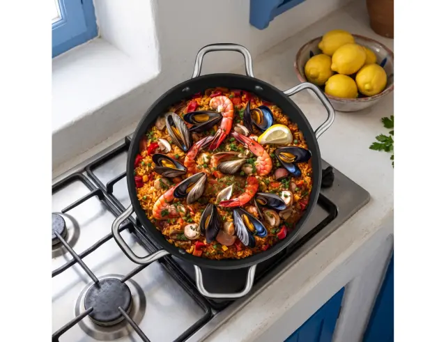 Τηγάνι Παέγια Boj New Classic Με Διάμετρο 30 cm 04050001
