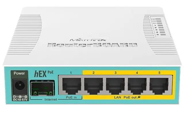 MikroTik RouterBOARD RB960PGS, hEX PoE