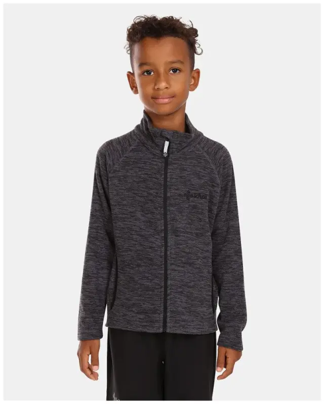 Alacant-J Dark Grey Παιδική Ζακέτα Fleece Kilpi - UJ0203KI-DGY - 110 cm