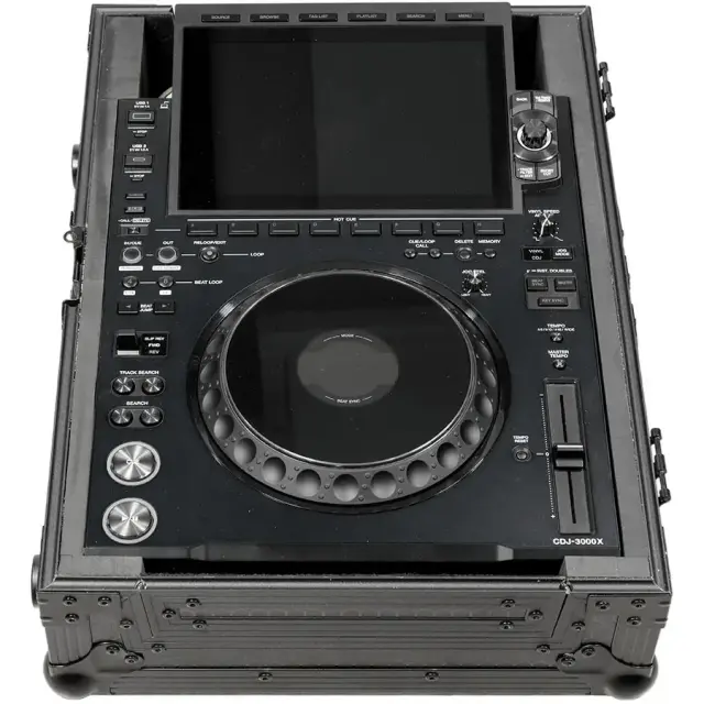 WALKASSE WM-CDJ3000XBK Flight Case Player Alphatheta CDJ-3000X Black