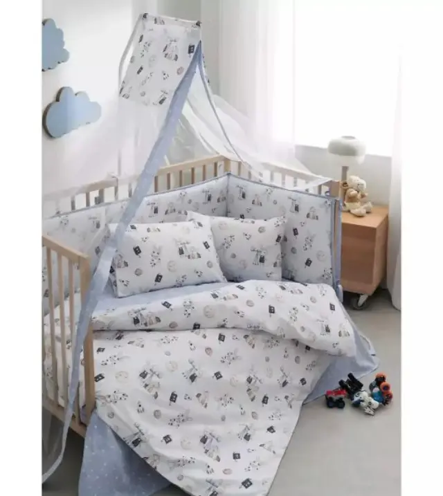 Vesta Home Σεντόνια Βρεφικού Κρεβατιού 120*165cm Astra 12568