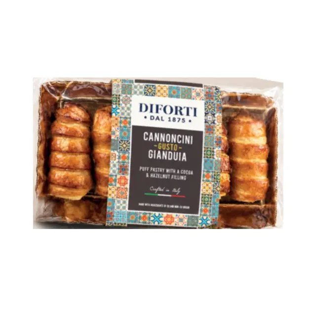 Diforty Cannoncini Gianduia 150gr