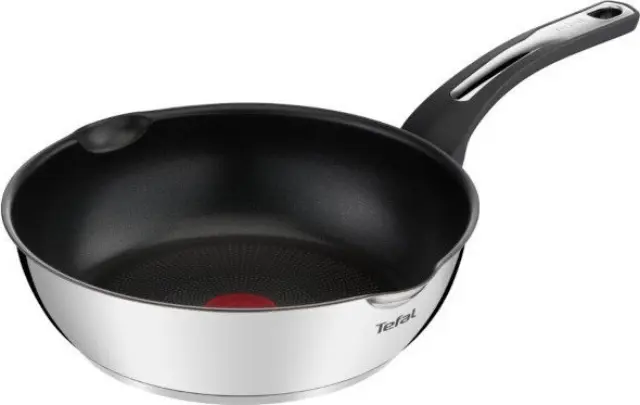 Tefal Emotion Τηγάνι από Ανοξείδωτο Ατσάλι με Αντικολλητική Επίστρωση 26cm E30077