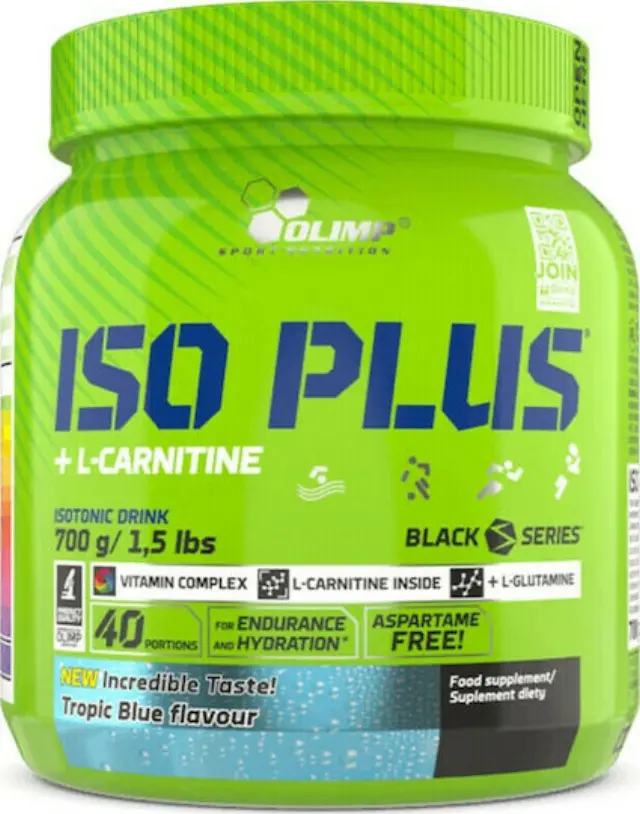 Olimp Nutrition Iso Plus, Tropic Blue - 700 gr