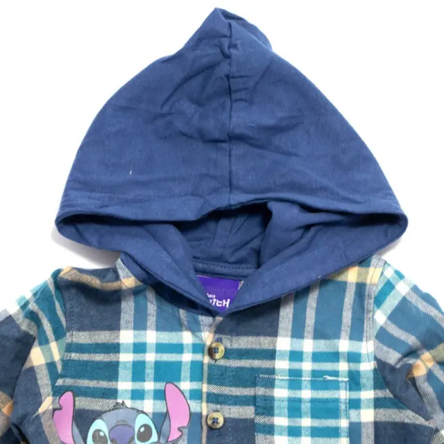 Μπλούζα με Κουκούλα και Παντελόνι Stitch 8060250 - 12 M (80cm) 3