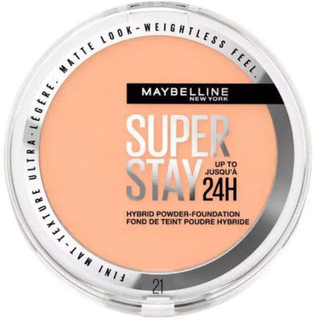 Maybelline Superstay 24h Powder Foundation 9g | Απόχρωση 21 Nude Beige