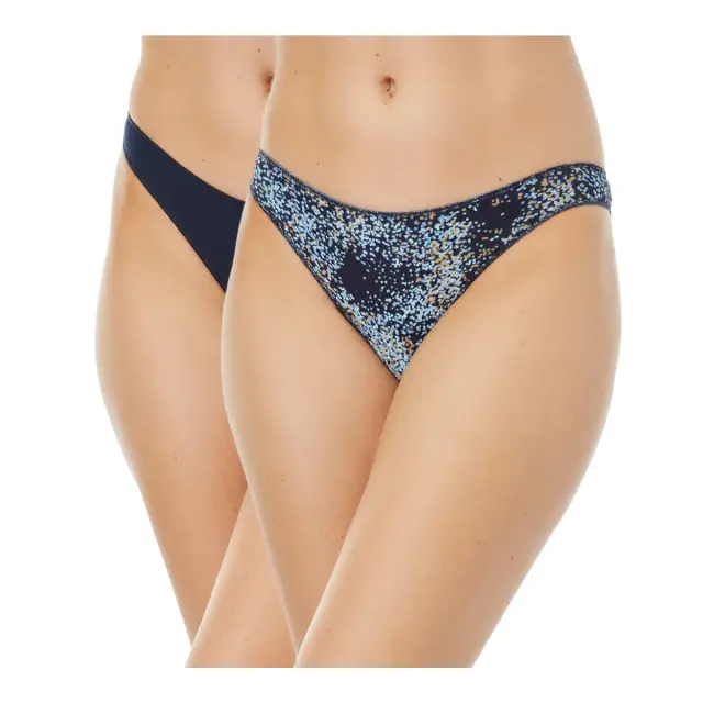 Minerva Γυναικείο Slip Rio Modal Fimelle - Διπλό Πακέτο, Χρώμα Marine - Blue Splashes