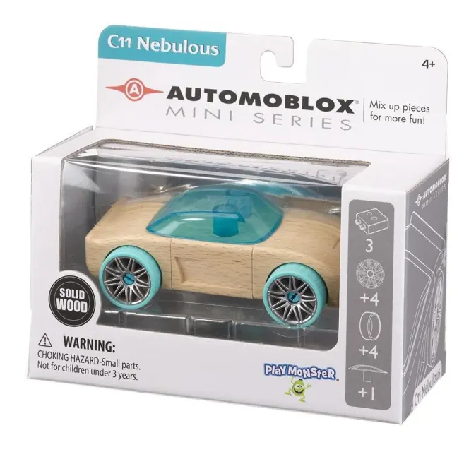 Αυτοκινητάκι Ξύλινο Automoblox Mini C11 Nebulous 55132 3800146223205 3