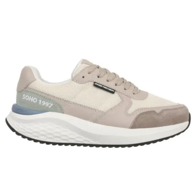 MBT Sneakers Ανδρικό δέρμα/ύφασμα Μπεζ MBT/703700 BEIGE - 44
