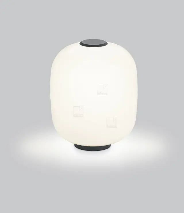 MILO Φωτιστικό Τραπεζιού LED Ματ Μαύρο με 3-Στάδια Touch Dimmer – Μεγάλο Άσπρο