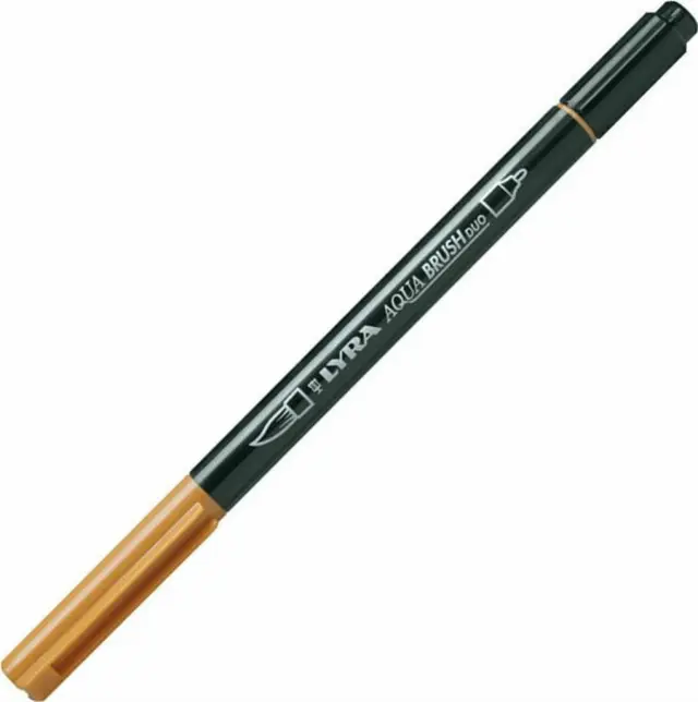 Μαρκαδόρος Πινέλο Lyra Aqua Brush Duo Gold Ochre/ 6520083 (Lyra)