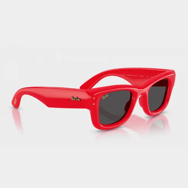 Γυαλιά Ηλίου Ray-Ban Wayfarer PufferRB4940 683187 Κόκκινο - 47 2