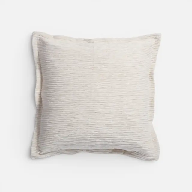 Μαξιλάρι Διακοσμητικό Venezia 50x50 Nef Nef Homeware, ΕΞΩΤ:58%ΑΚΡ-25%BAMB-17% ΠΟΛ ΕΣΩΤ:100%ΠΟΛ - ECRU (041396)