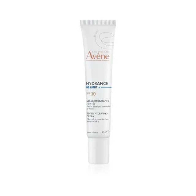Avene Hydrance BB Light SPF30, Ενυδατική Κρέμα Προσώπου με Χρώμα για Κανονικό & Λιπαρό Δέρμα 40ml