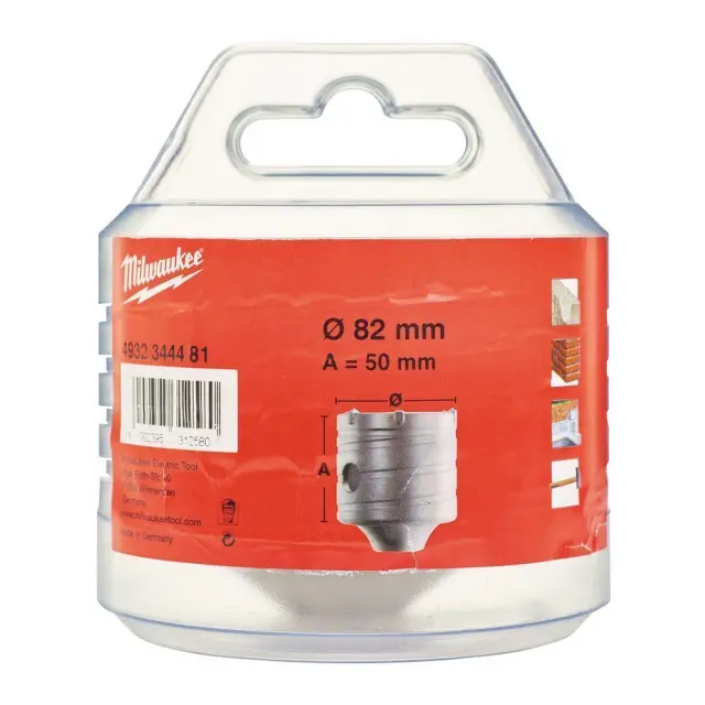 Milwaukee 4932344481 - ΠΟΤΗΡΟΚΟΡΩΝΑ SDS PLUS 82x60mm MW 2