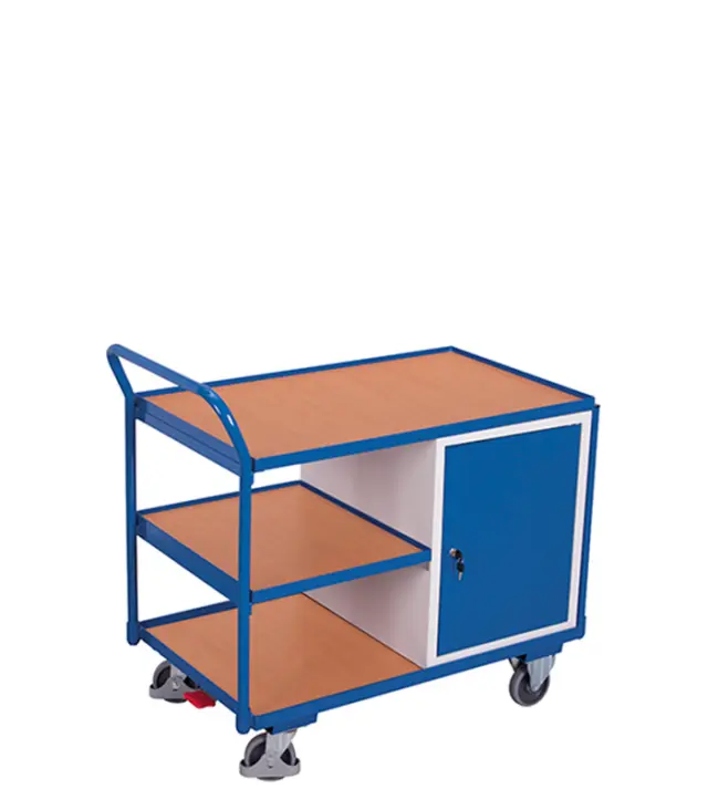 Variofit sw-600.603 Πάγκος Εργασίας Κινητός 3 Επιπέδων για Φορτίο Βάρους ως 250kg 3