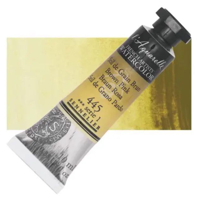 Χρώμα Ακουαρέλας Sennelier l Aquarelle Σωληνάριο 10ml - 445 Brown Pink