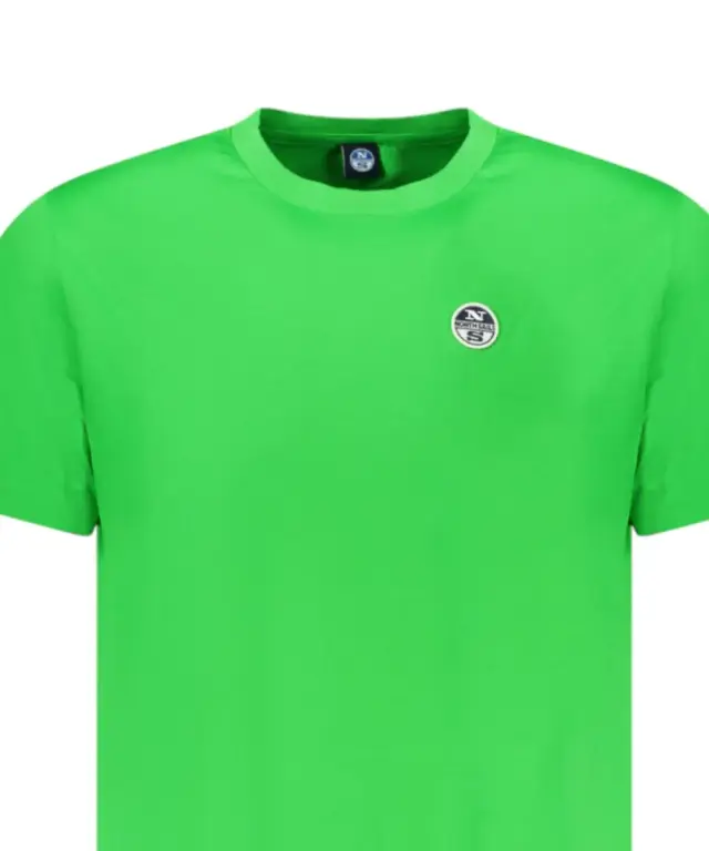 North Sails- Ανδρικό Κοντομάνικο Basic T-Shirt 996016-000-0432 Πράσινο 3