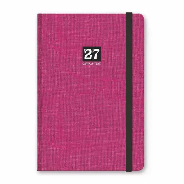 Gipta Ημερολόγιο Text Book 2027 Ημερήσιο 13×21 Magenta (627-1213-99)