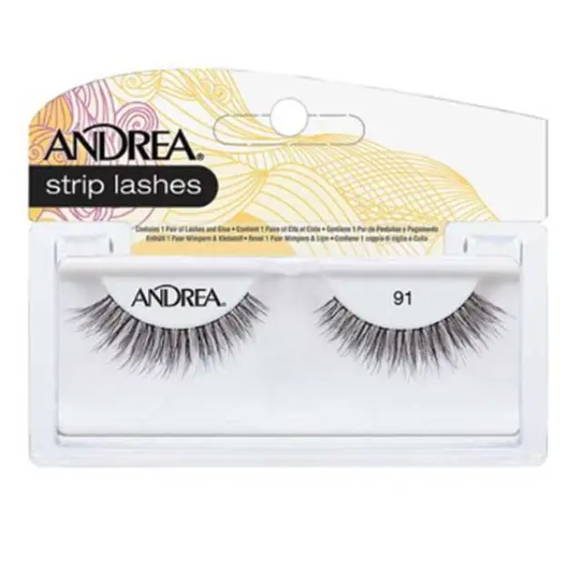 Andrea Βλεφαρίδες Curl | Απόχρωση 91 Black