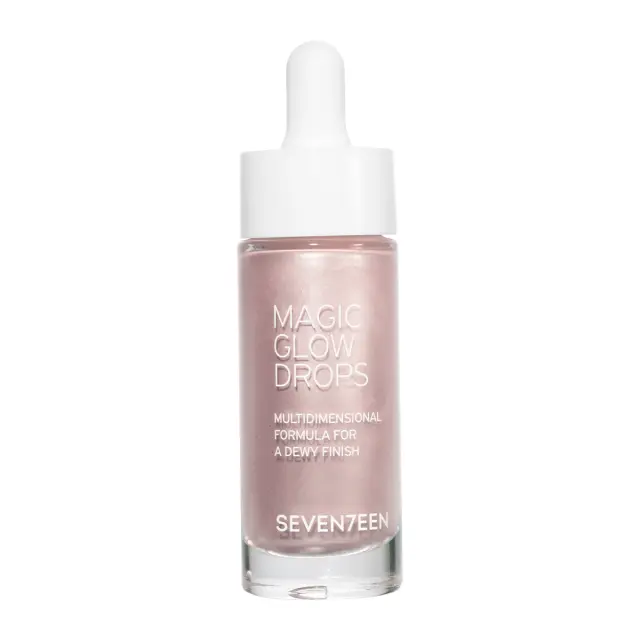 Seventeen Highlighter Υγρό Magic Glow Drops 20ml - 01 Iluminating Pink