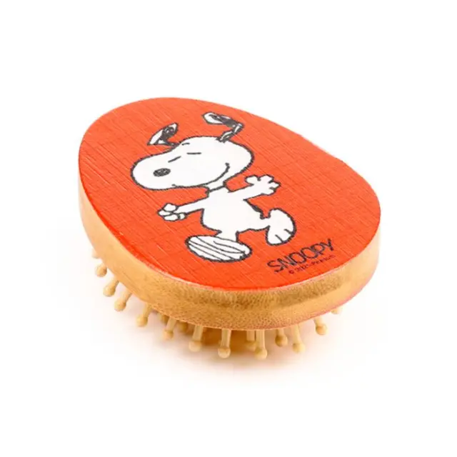 Puckator Βούρτσα Μαλλιών / Peanuts Bamboo Hair Brush: Snoopy & Woodstock 2