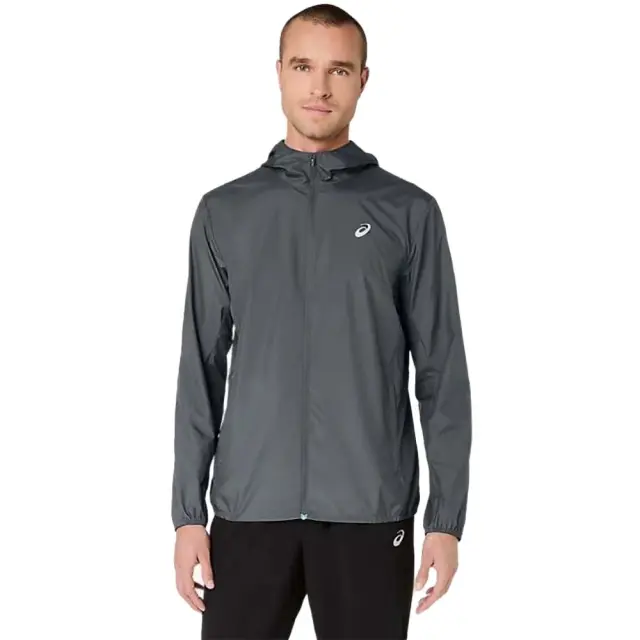 Asics Men's Core Running Jacket Γκρι Σκούρο 2011D216-021 (Asics)