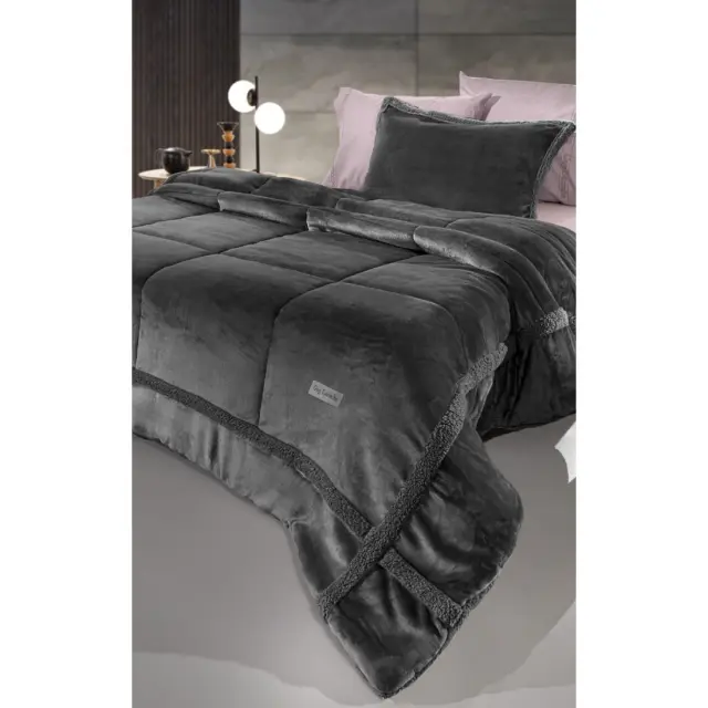 Πάπλωμα Υπέρδιπλο Guy Laroche Dario Anthracite 220x240