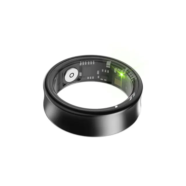 XO RS01 Smart Δαχτυλίδι Μέγεθος 10 Μαύρο 16.001.0202 2