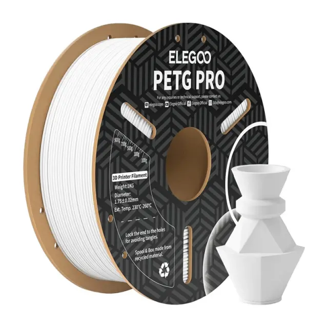 Elegoo PETG Pro White 1kg 2