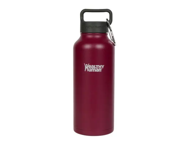 Μπουκάλι Θερμός Stein Healthy Human με χωρητικότητα 950ml και διατήρηση θερμοκρασίας 12h ζεστό / 24h κρύο - Merlot 32OZ - Merlot 2