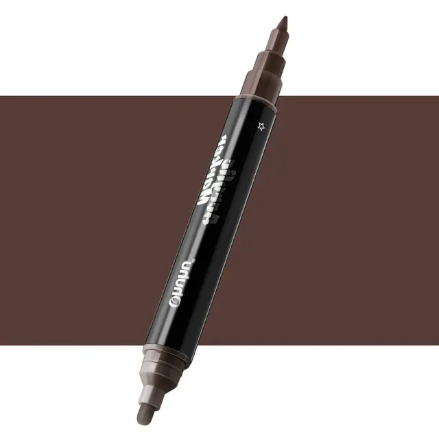 Ohuhu Acrylic Marker με Διπλή Μύτη E304 - Brown (OHUHU)